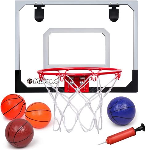 AugToy Adjustable Height Standing Indoor Basketball Hoop