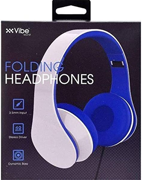 Vibe Folding Headphones Assorted Electronics Dash Stop Click And