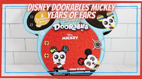 Unboxing Disney Doorables Mickey Years Of Ears Collection YouTube