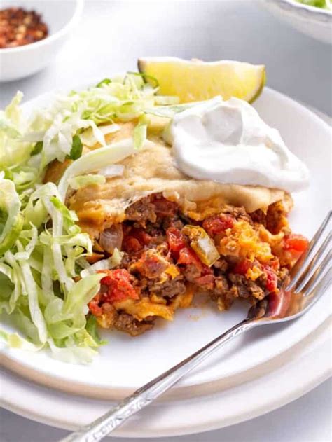 Crescent Roll Taco Bake All Things Mamma