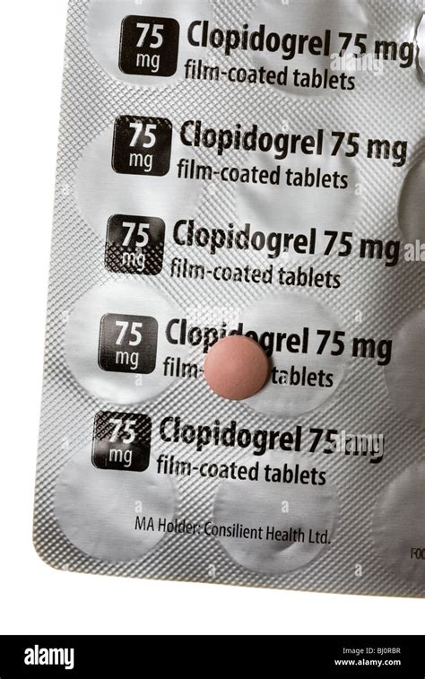 Clopidogrel Hi Res Stock Photography And Images Alamy