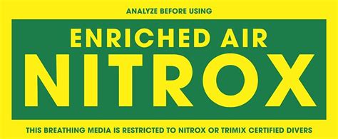 What Is A Nitrox All About The Enriched Air