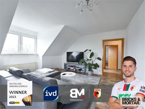 2 Zimmer Wohnung über den Dächern der Stadt Aufzug Balkon