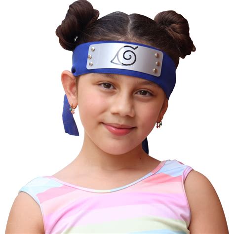 Bandana Azul Naruto Aldeia Da Folha Faixa Ninja Pvc No Shoptime