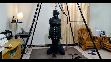 BoundHub Chinese Girl Stuffed In Sleepsack Hooded Tortured