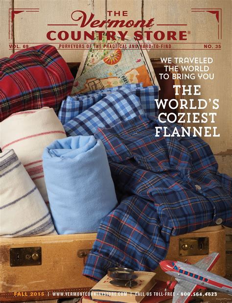 The Vermont Country Store Catalog Cover Fall 3 2015 Country Store