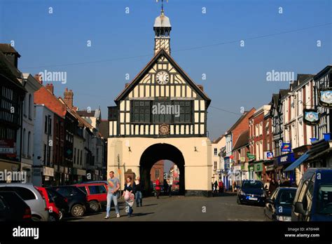 Historic town hall market bridgnorth hi-res stock photography and images - Alamy