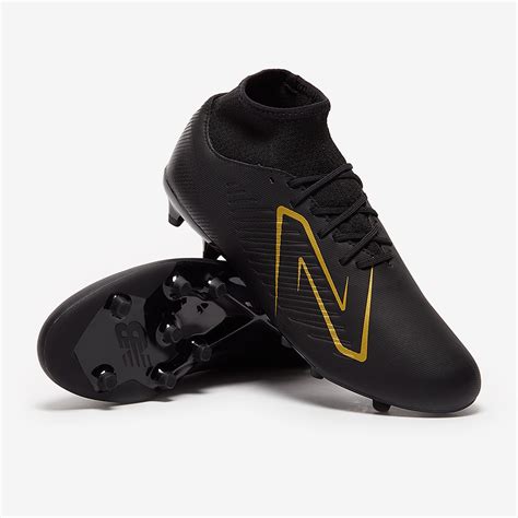 New Balance Tekela V Magique Fg Schwarz Gold Herren Fu Ballschuhe