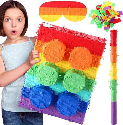 Amazon Pullcrease Building Blocks Pinata Bundle Includes Fiesta