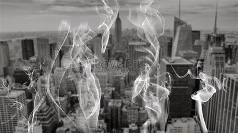 The city in the smog creative image_picture free download 500300586 ...