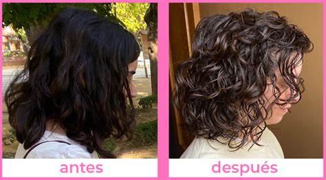 Método Curly antes y después Ejemplos con fotos reales