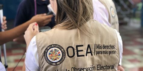 Misi N De Observaci N Electoral De La Oea Para Los Comicios En Colombia