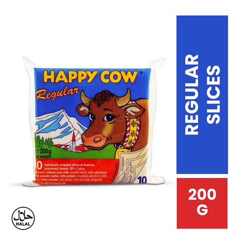 Happy Cow Cheese Regular Slices 200g Sabiha Anees