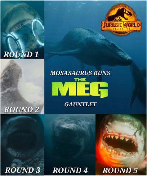 Mosasaurus Runs The Meg Gauntlet Fandom