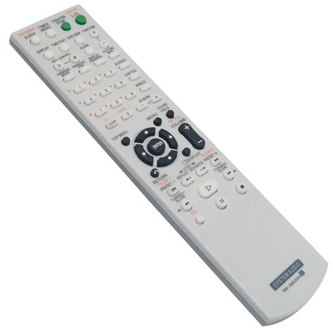 RM AMU004 Replace Remote Control For Sony MHC WZ88D FST ZX80D HCD