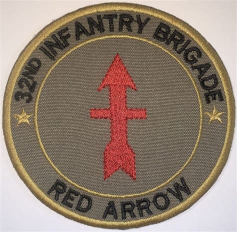 Us Army Ocp Nd Infantry Brigade Red Arrow Patch Decal Patch Co