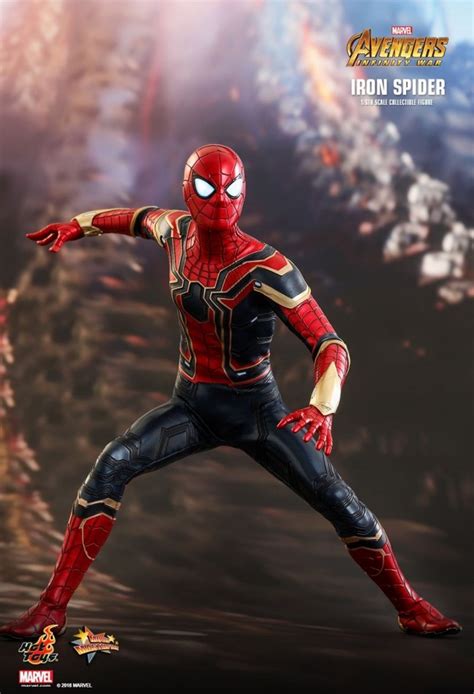 Iron Spider Aus Dem Film Avengers Infinity War Von Hot Toys Mms