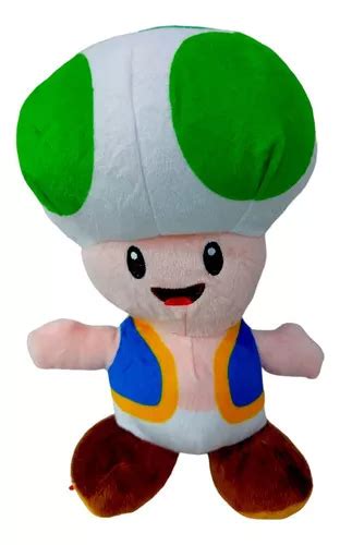 Peluche Mario Bros Hongo Toad Cuotas Sin Inter S