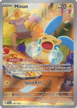 Minun Illustration Rare Playset