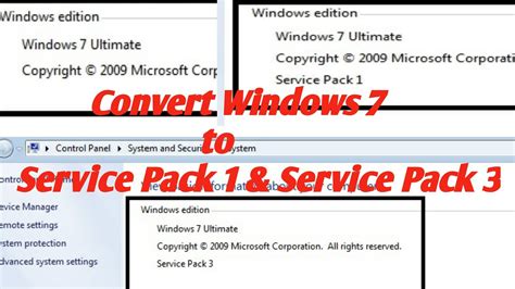 How To Convert Windows Service Pack To Service Pack Upgrade