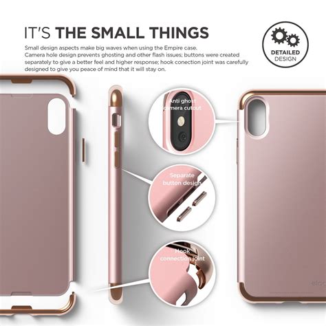 Empire For Iphone X Rose Gold Rose Gold Elago Slg Design