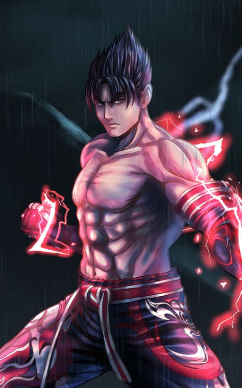 802x1282 Resolution Tekken New Jin Kazama Art 802x1282 Resolution