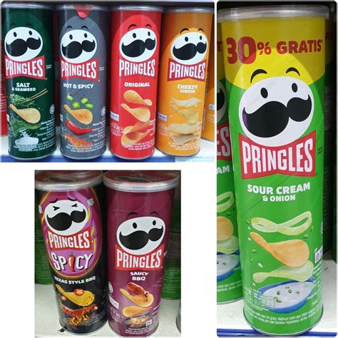 Jual Pringles Potato Chips Keripik Kentang Gram Shopee Indonesia