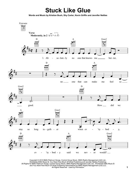 Stuck Like Glue | Sheet Music Direct