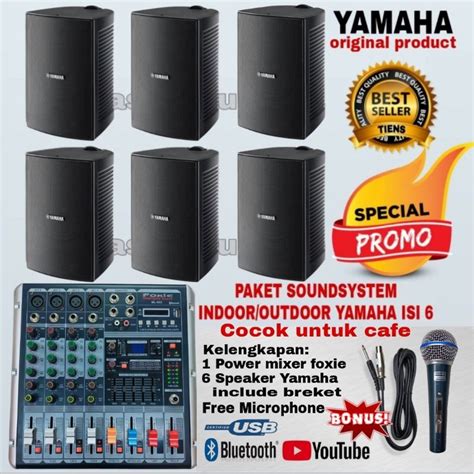 Jual Paket Sound System Indoor Speaker Yamaha Vs Original Titik