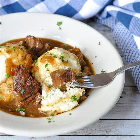 Beef and Dumplings - Comfort Food! - Cook This Again Mom