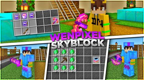 Best Skyblock Server For Mcpe Players Wenpixel Skyblock How To