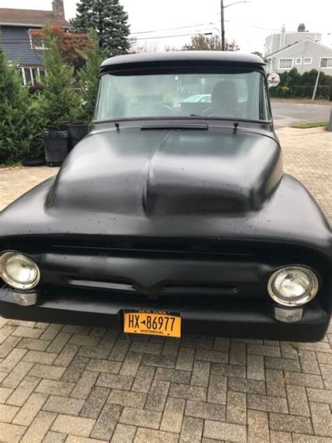 Ford F Rat Rod Pickup Black Rwd Automatic Classic Ford F