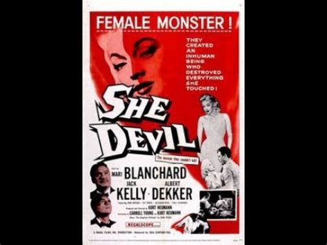 She Devil Staring Mari Blanchard Youtube