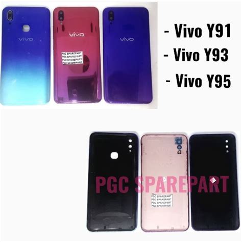 Backdoor Vivo Y91 Y93 Y95 Mediatek Tutup Baterai Casing Belakang Back