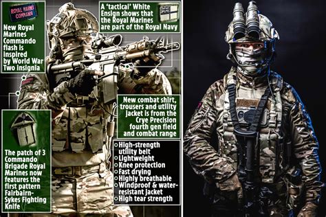 Royal Marines get new high-tech uniforms in biggest shake-up since WWII