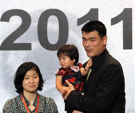 Houston Rockets Yao Ming's Family Pictures | Getty Images