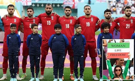 Iran Fans Boo National Anthem Before England World Cup Game As Players