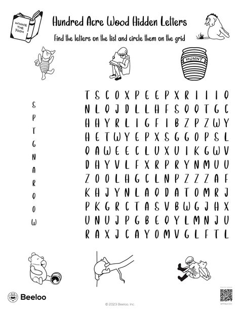 Winnie The Pooh Themed Word Searches Beeloo Printable Crafts And