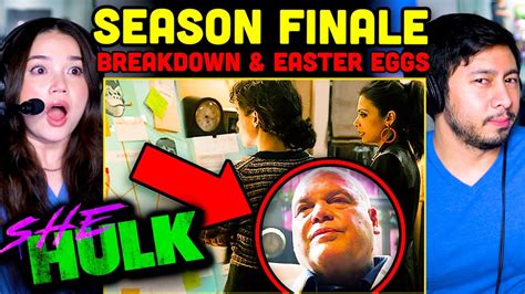 She Hulk Finale Breakdown Reaction Response To Reelrejects Easter