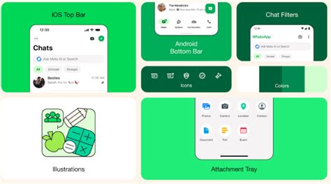 WhatsApp renueva su diseño