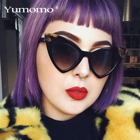 Sexy Retro Cat Eye Sunglasses Women Men Fashion Sun Glasses Eyewear