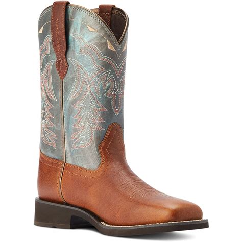 Ariat Womens Delilah Western Boots Spiced Cider Elliottsboots