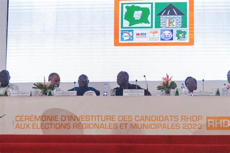 C Te D Ivoire Investiture Des Candidats Du Rhdp Aux Lections