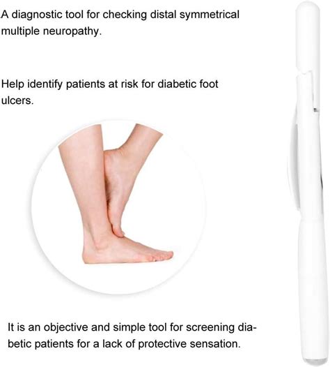 Diabetic Foot Filament Tester Neuropathy And Ulcer Detection Pen 10g Monofilament Test For