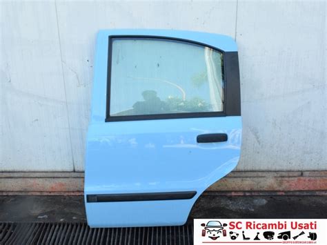 Porta Portiera Posteriore Sinistra Sx Fiat Panda Sc Ricambi Usati