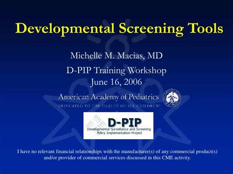 Ppt Developmental Screening Tools Powerpoint Presentation Free