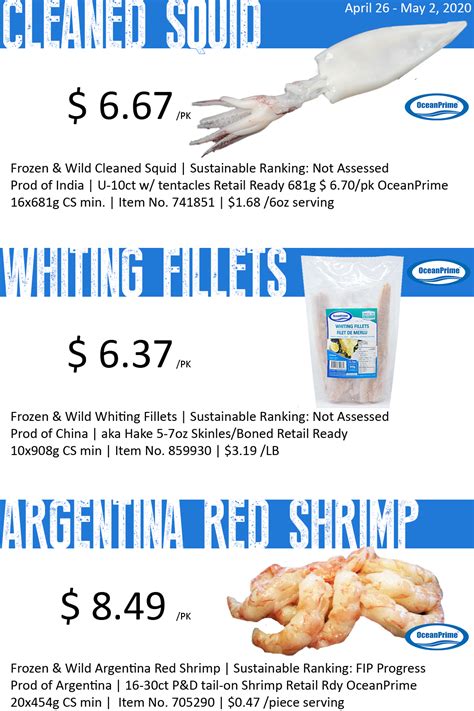 A Fresh Catch Feature Fish Seafood April 26 To May 2 2020 Loligo