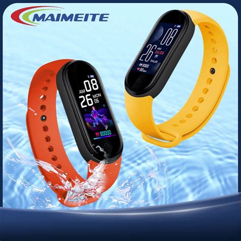 Maimeite Xiaomi Smartwatch Xiao Mi Band M C Mera De Controle Remoto