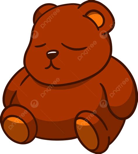 Cartoon Baby Bear Sleep Illustration Cartoon Bear Baby Bear Png And