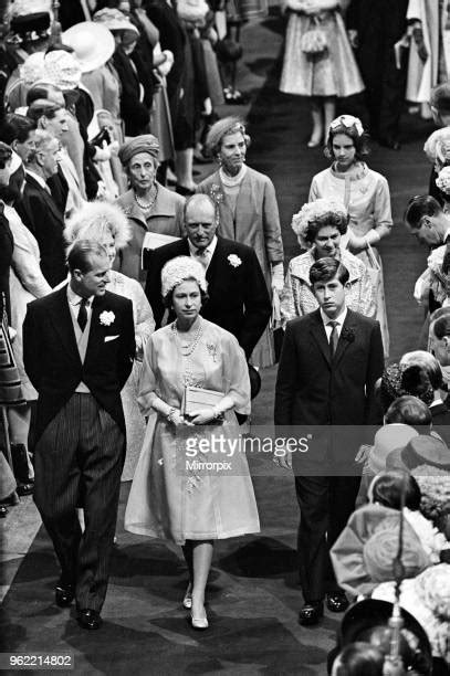 35 London England 24th April 1963 The Wedding Of Princess Alexandra And Angus Ogilvy Stock